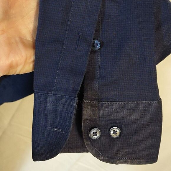 Tommy Hilfiger Slim Fit Non-Iron Men's Shirt - Picture 3 of 7